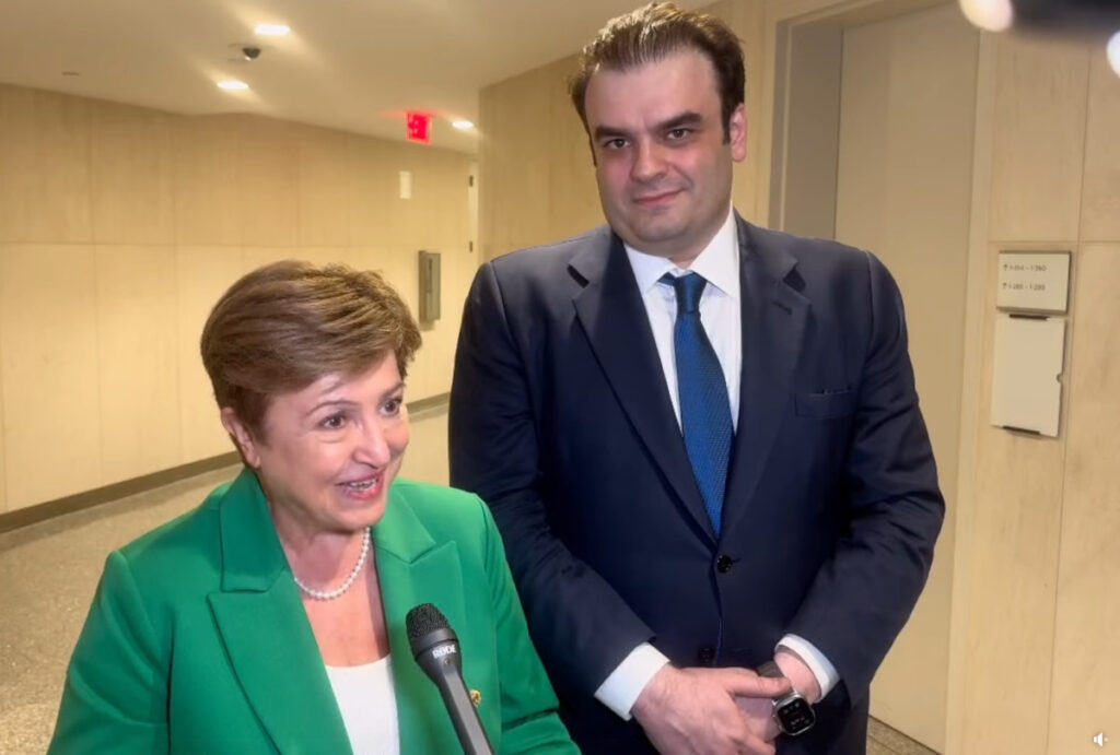 Πιερρακάκης από ΔΝΤ: Πλέον μπορούμε να ατενίζουμε το μέλλον πολύ πιο αισιόδοξα