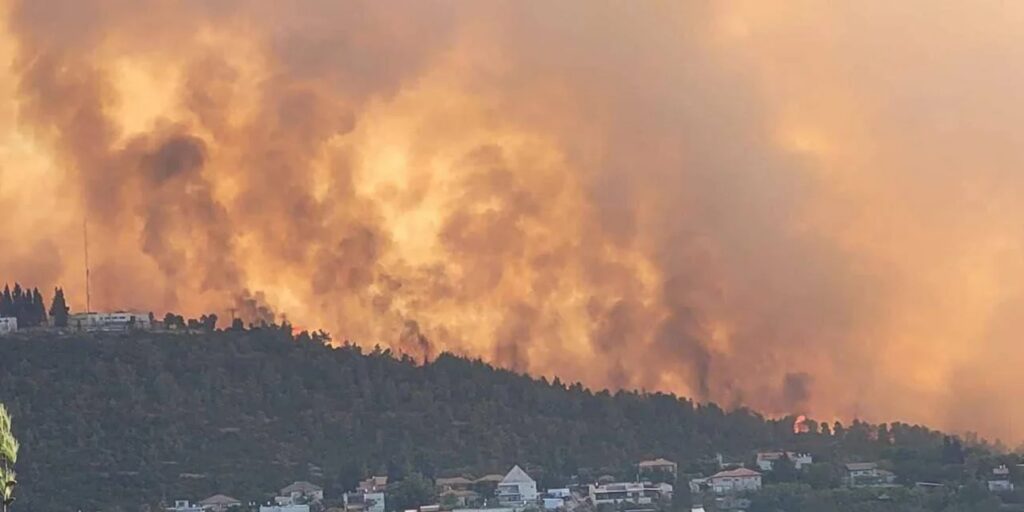 Φωτιά στην Ιερουσαλήμ: «Ίσως χρειαστούμε ενισχύσεις από την Ελλάδα», δήλωσε ο Νετανιάχου