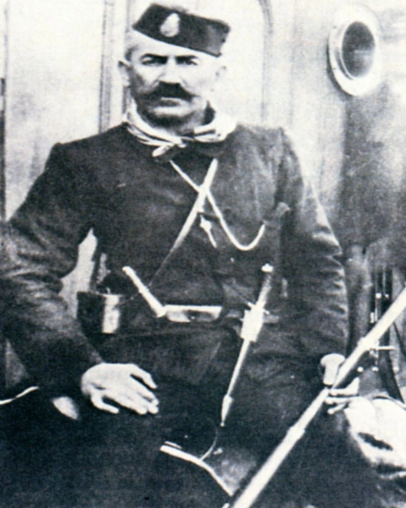 Ο μακεδονομάχος Σπύρος Σπυρομίλιος είναι από τους πρωταγωνιστές των εξελίξεων στην περιοχή την επίμαχη περίοδο.