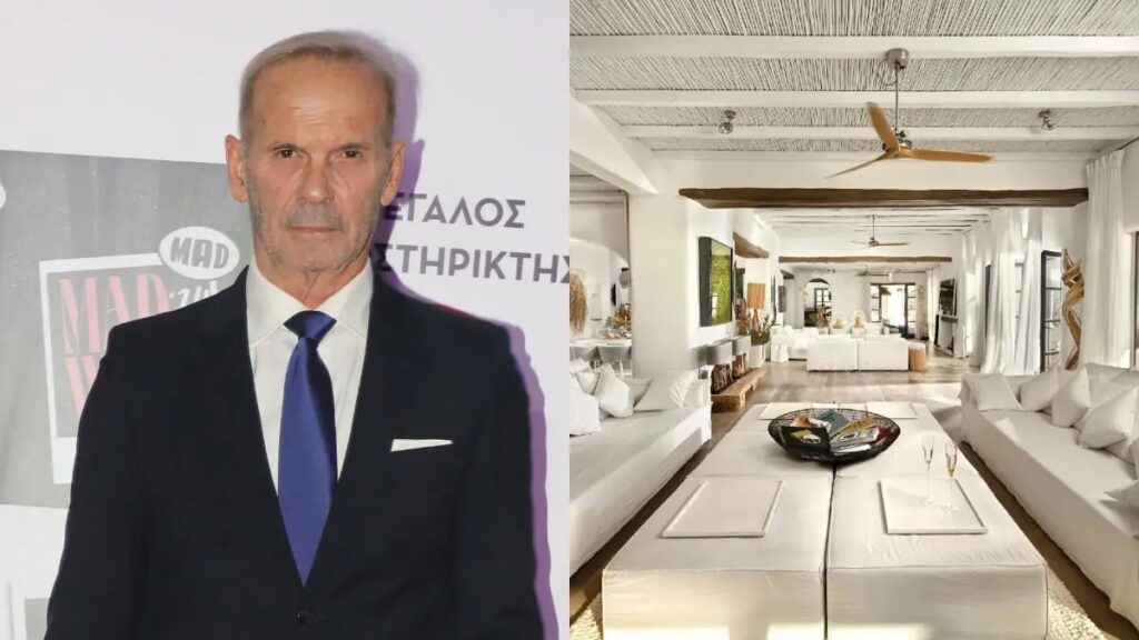 Αυτή είναι η βίλα του Πέτρου Κωστόπουλου στην Μύκονο που πωλείται για 19 εκατ. ευρώ