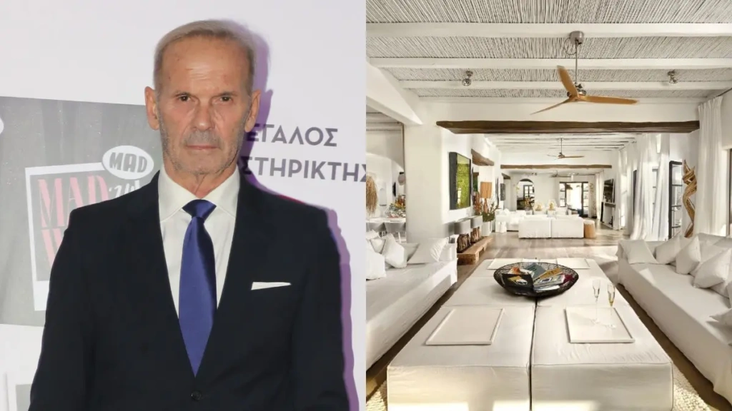 Αυτή είναι η βίλα του Πέτρου Κωστόπουλου στην Μύκονο που πωλείται για 19 εκατ. ευρώ