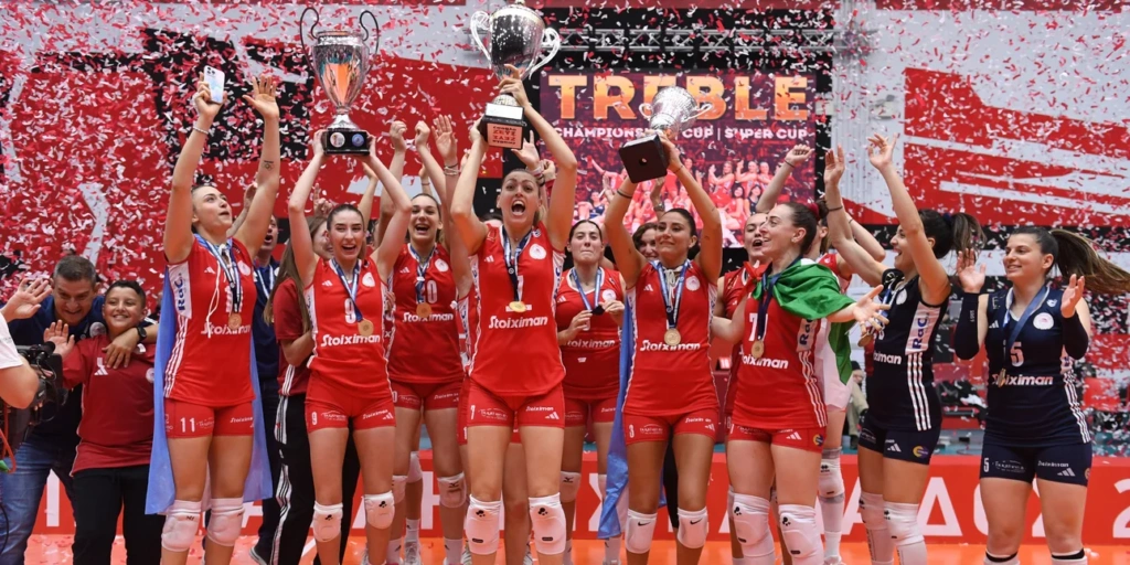 Πρωταθλητής ο Ολυμπιακός στο γυναικείο βόλεϊ
