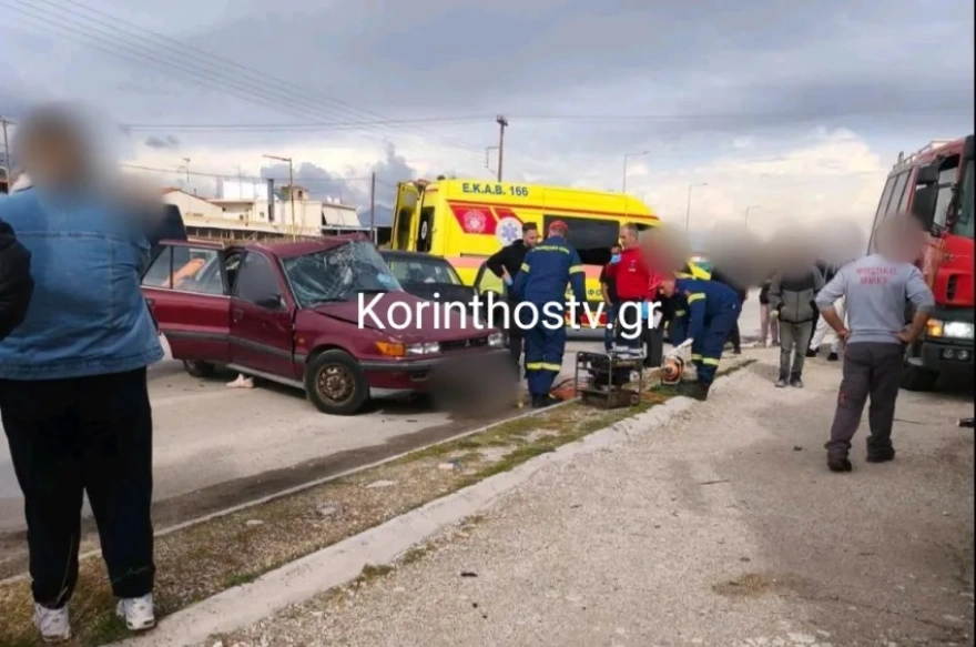Τροχαίο στην Κόρινθο: Νεκρός 80χρονος – Σοβαρά τραυματισμένοι η συζυγός και το ανήλικο εγγονάκι τους