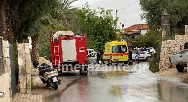 Τροχαίο δυστύχημα στη Ζάκυνθο: Νεκρός 79χρονος ύστερα από σύγκρουση αυτοκινήτου με βανάκι