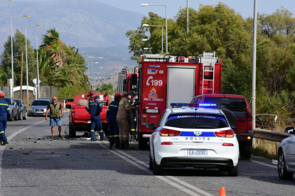 Τροχαίο ατύχημα στην παραλιακή μεταξύ φορτηγού και μοτοσυκλέτας – Στο νοσοκομείο ο δικυκλιστής