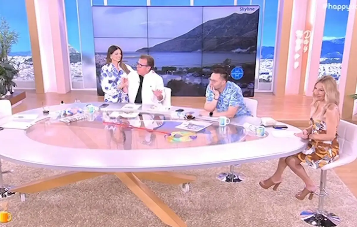 Δημήτρης Παπανώτας: Η Τσιμτσιλή ανανέωσε το συμβόλαιο του στον αέρα του Happy Day – «Γκρινιάζεις, γκρινιάζεις αλλά…»