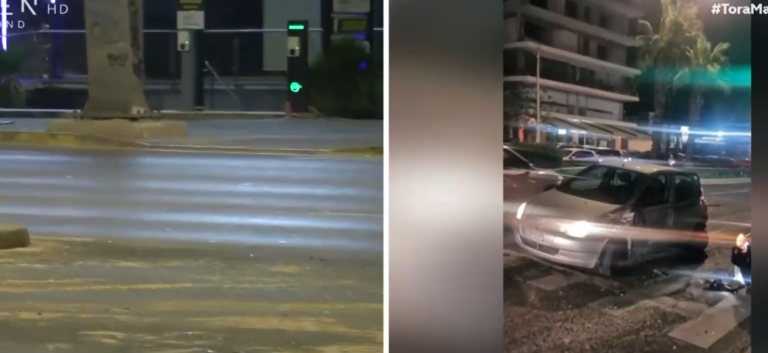 Καραμπόλα 7 οχημάτων στη Λεωφόρο Ποσειδώνος – Έξι τραυματίες