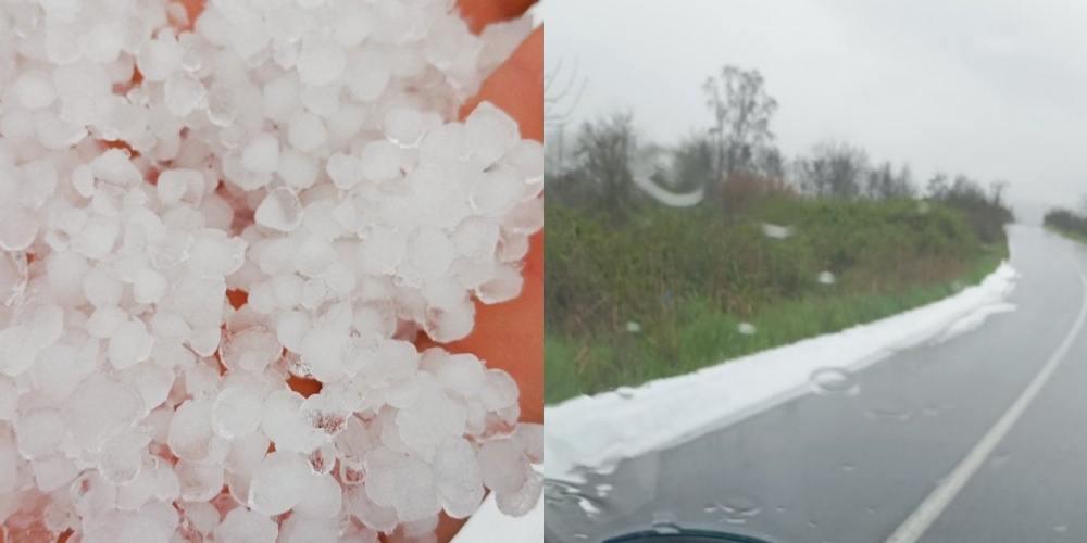 Ελασσόνα: Χαλάζι σε μέγεθος φουντουκιού χτύπησε την περιοχή – Ζημιές σε καλλιέργειες
