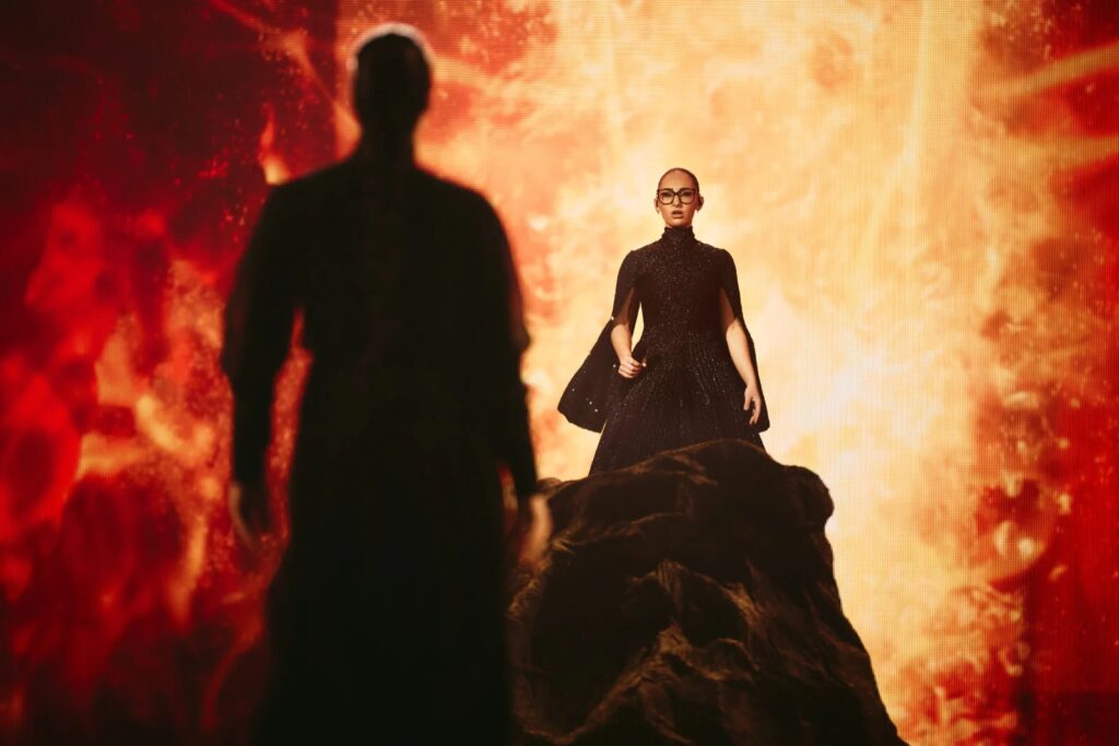Eurovision 2025: Η Klavdia φέρνει τη λάμψη του έναστρου ουρανού – Έτοιμη για τη μάχη με φόρεμα