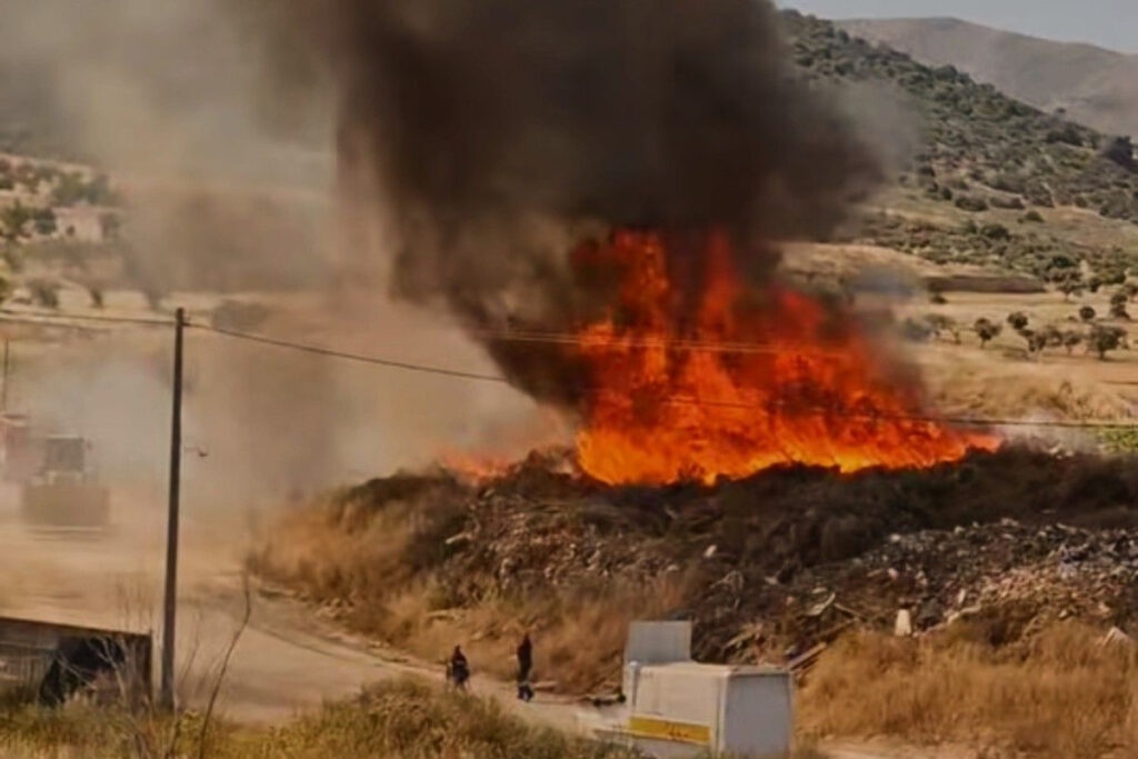 Συνελήφθη 60χρονος για την φωτιά στο Μαρκόπουλο