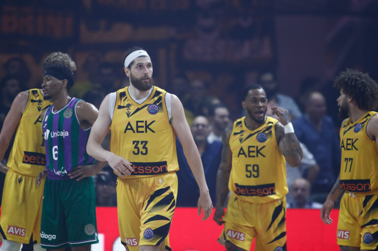 ΑΕΚ-Ουνικάχα Μάλαγα 65-71: Πάλεψε αλλά λύγισε η Ενωση