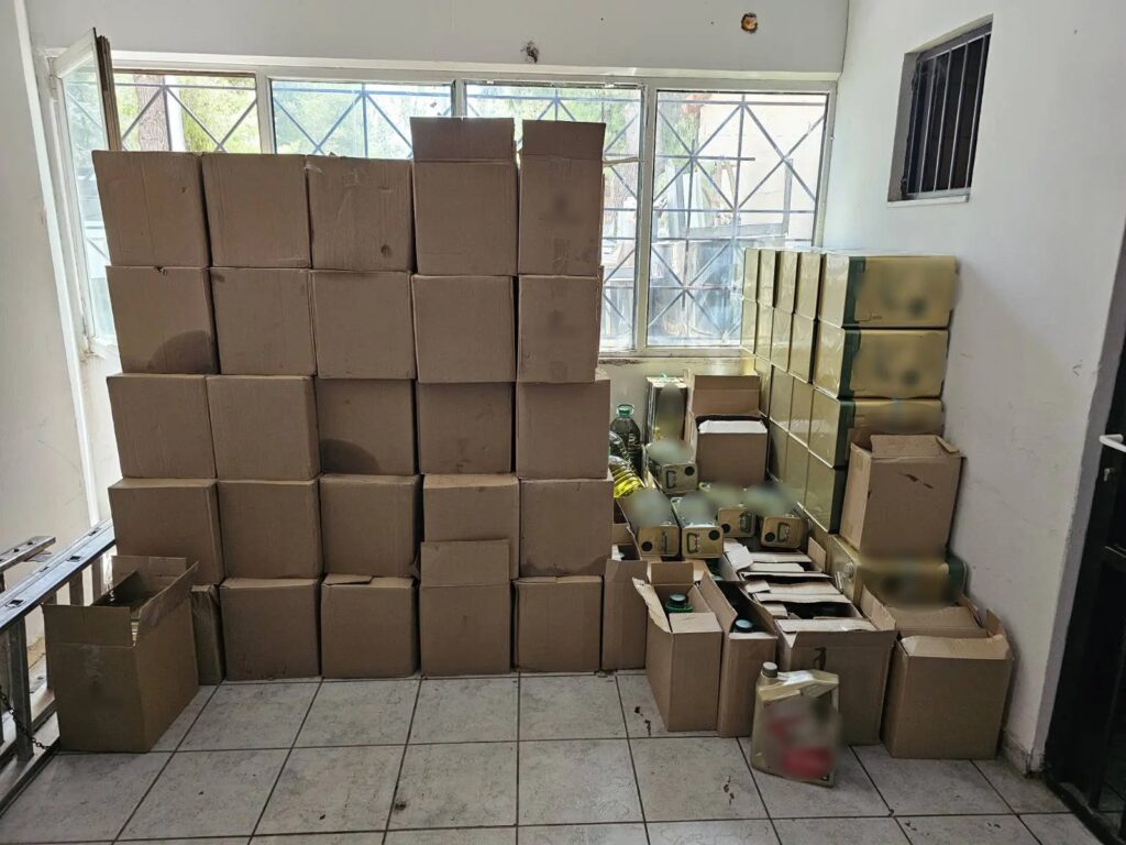 Ζεφύρι: 3 συλλήψεις για εμπορία ελαιολάδου αμφιβόλου προελεύσεως και ποιότητας