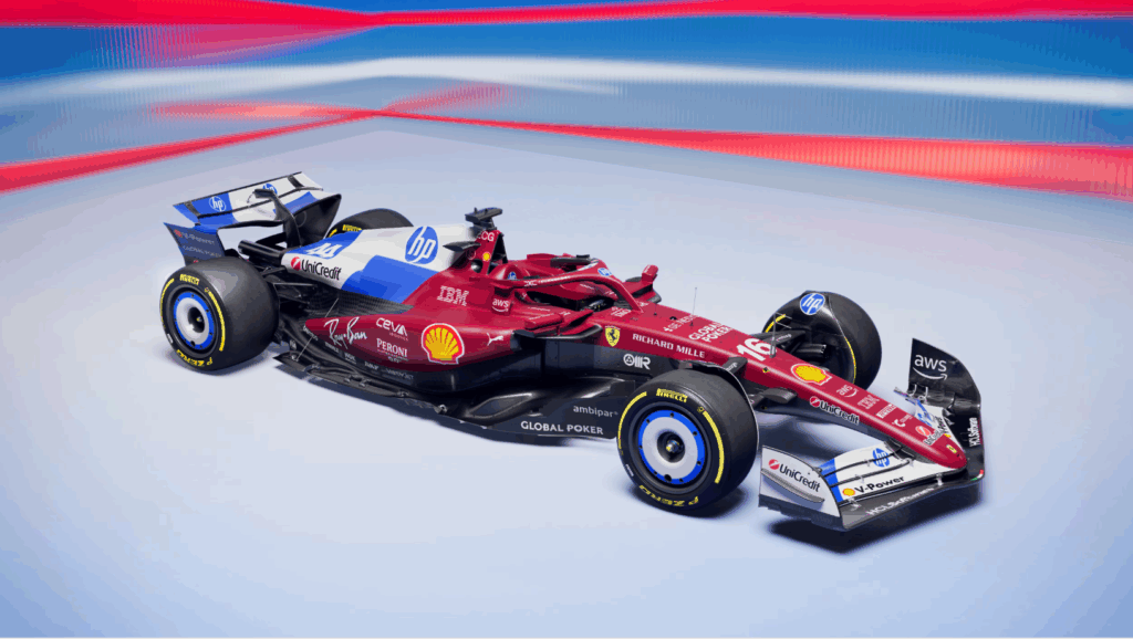 Η Scuderia Ferrari και η HP συνδύασαν τεχνολογία και design για το Grand Prix του Μαϊάμι