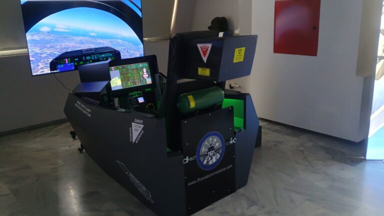 Προσομοιωτής F-35 … made in Crete