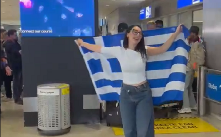 Eurovision: Επέστρεψε στην Αθήνα η Klavdia – Τι είπε στις πρώτες της δηλώσεις