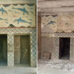 Κνωσός: Τι απαντά το υπουργείο Πολιτισμού για την κατάρρευση της τοιχογραφίας με τα δελφίνια