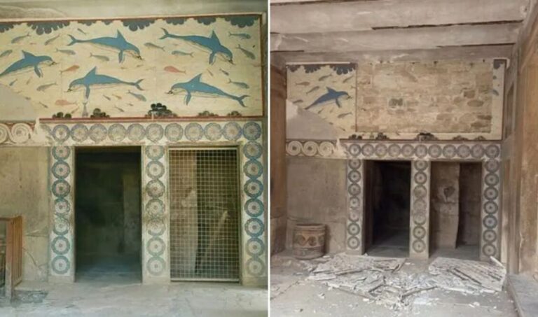 Κνωσός τοιχογραφία