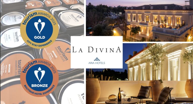 Τέσσερα βραβεία στα Tourism Awards 2025 για τα Aria Hotels