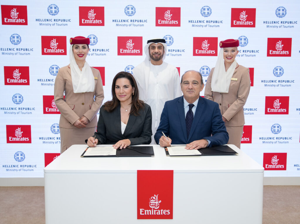 Η Emirates και το Υπουργείο Τουρισμού ενώνουν τις δυνάμεις τους για την ενίσχυση του τουρισμού στην