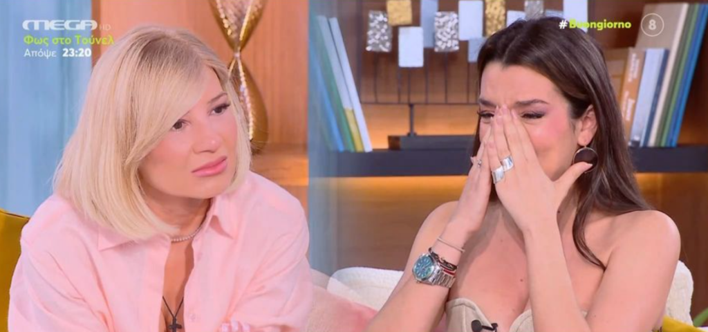 Νικολέττα Ράλλη: Δάκρυσε on air για την σκοτεινή περίοδο μετά τη γέννα – «Ένιωθα ότι θα πάθω κάτι ή ότι θα μου κάνω κάτι» [βίντεο]