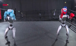 Ανθρωποειδή ρομπότ ετοιμάζονται για αγώνα πυγμαχίας