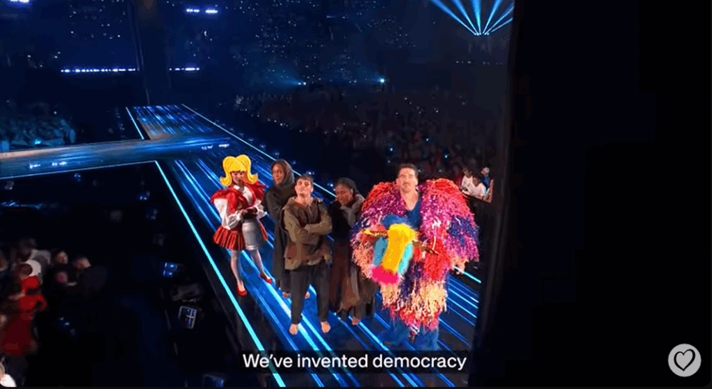 Eurovision 2025: Η φράση των Ελβετών για τη δημοκρατία που προκάλεσε έκρηξη στο ελληνικό Χ – Έ