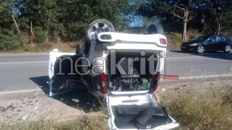 Τροχαίο στο Ρέθυμνο: Καραμπόλα τριών οχημάτων – Τραυματίστηκαν δύο τουρίστριες [εικόνες]