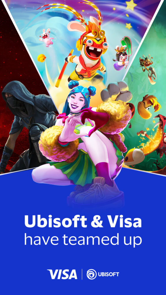 Η Visa και η Ubisoft ανακοινώνουν τριετή στρατηγική συνεργασία