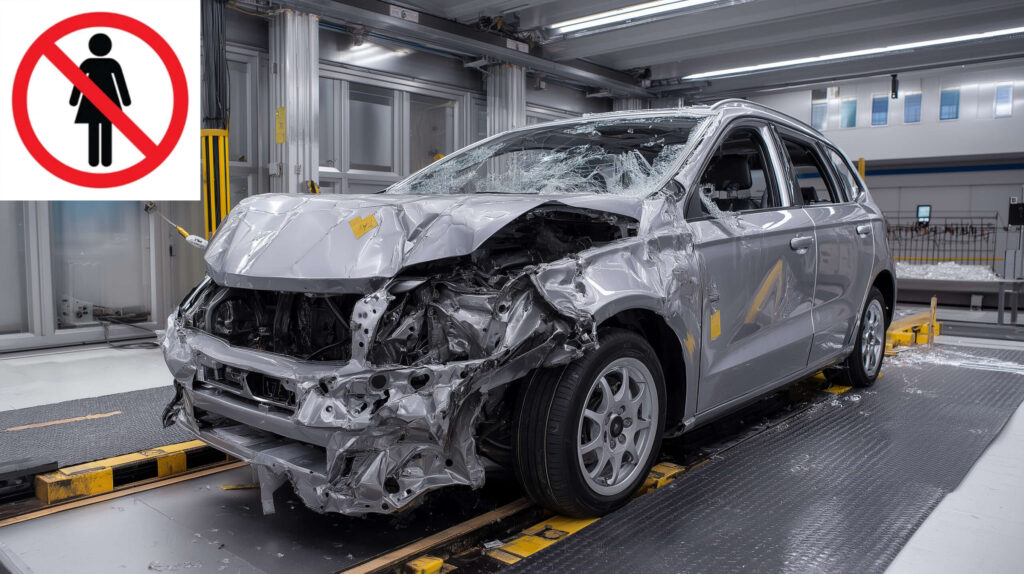 Σοκ: Τα crash tests «αγνοούν» τις γυναίκες και τις ιδιαιτερότητες του σωματότυπού τους