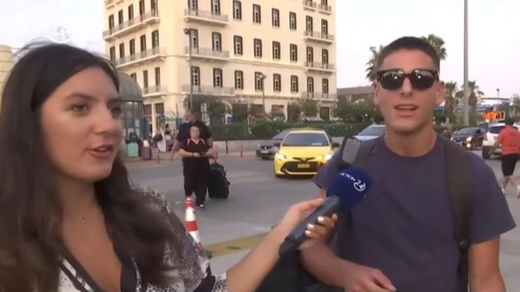 «Γύπας» πιτσιρικάς σε ρεπόρτερ πριν ανέβει στο πλοίο για Πάρο: «Είσαι πολύ όμορφη»