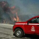 Φωτιά κοντά σε διαδρομή του Ράλλυ Ακρόπολις