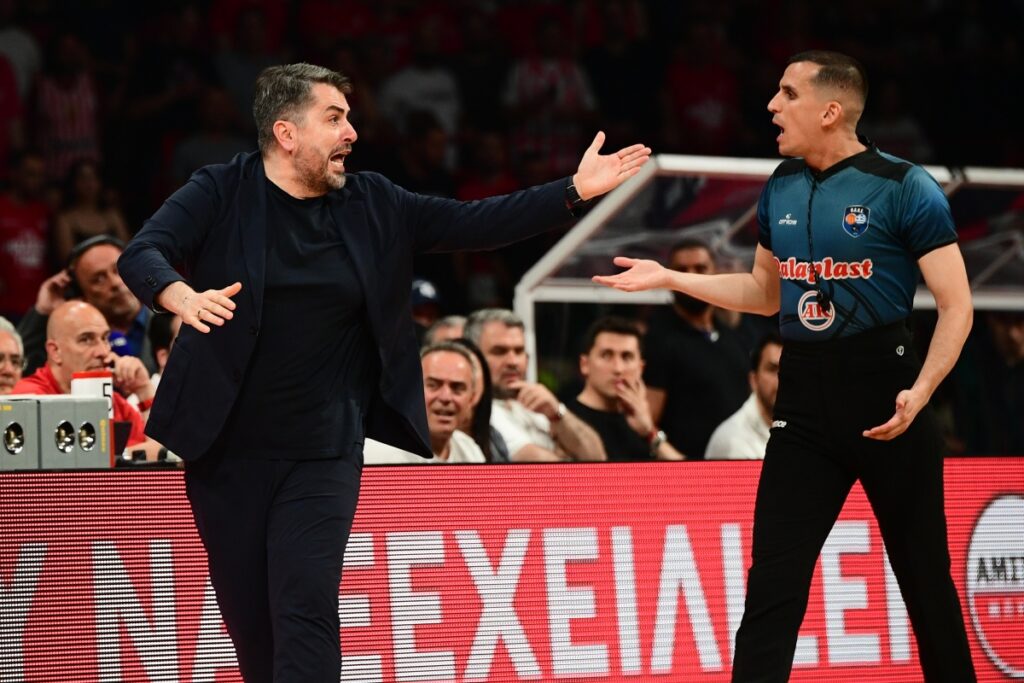 Basket League: Ανακοινώθηκαν οι διαιτητές του Game 3 μεταξύ Παναθηναϊκού και Ολυμπιακού
