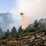 Λακωνία: Φωτιά στις Καρυές – Επιχειρούν εναέρια μέσα
