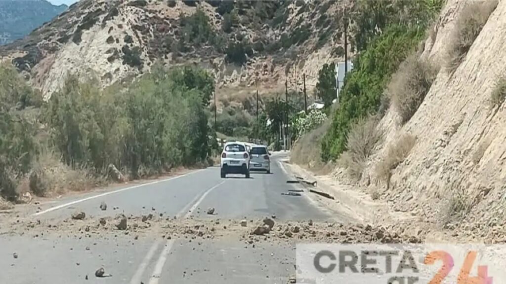 Κρήτη: Κατολισθήσεις λόγω του σεισμού των 5,3 Ρίχτερ – Τι θα γίνει με τα σχολεία