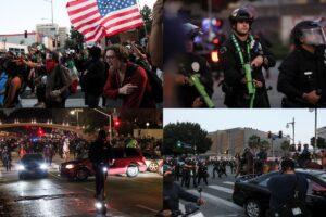 ΗΠΑ: Διαδηλωτές στο Λος Άντζελες