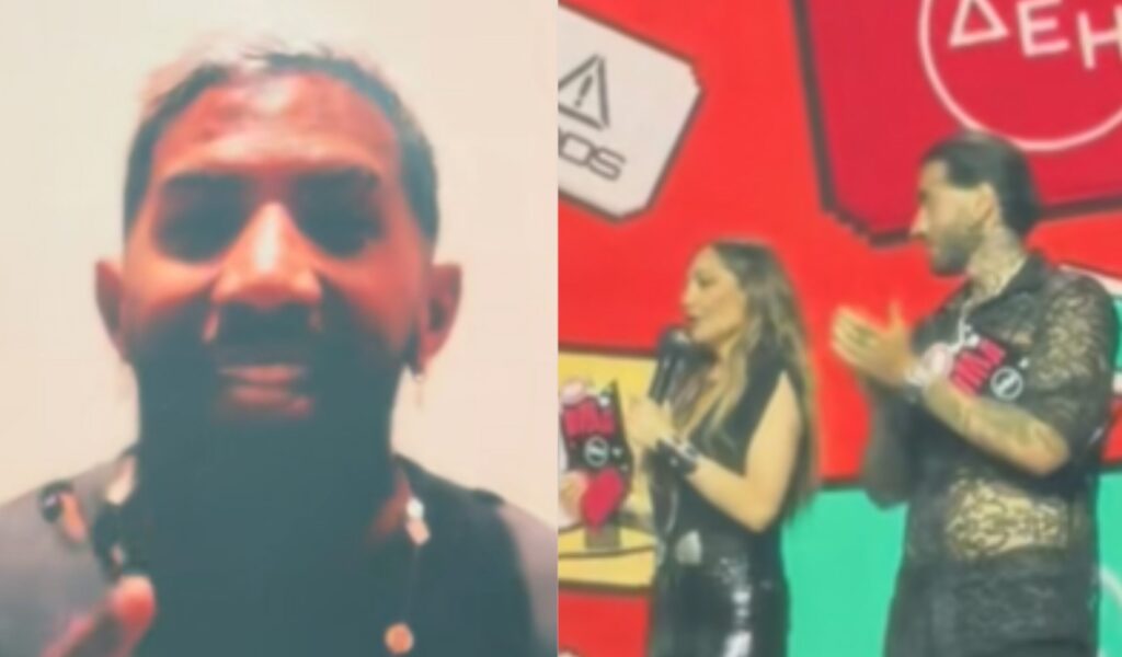 MAD VMA 2025: Η απρόσμενη έκπληξη του Ροντινέι στη Δέσποινα Βανδή στην παραλαβή του βραβείου [βίντεο]