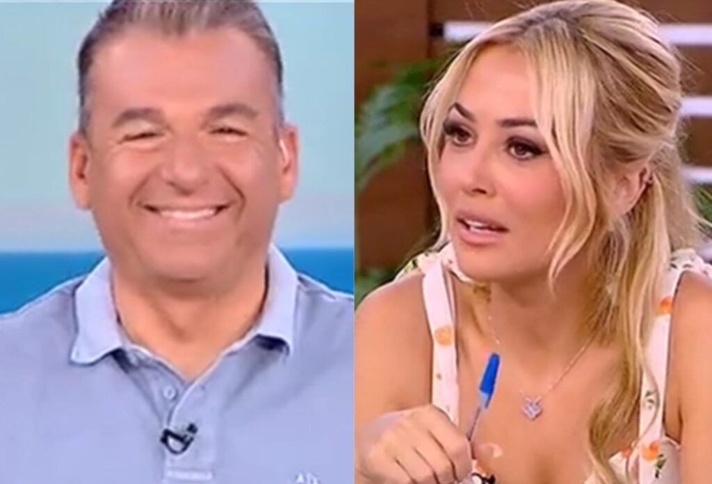 Η Ελένη Βουλγαράκη αιφνιδιάζει τον Λιάγκα on air – «Εσύ πώς φωνάζεις το κορίτσι σου;» [βίντεο]