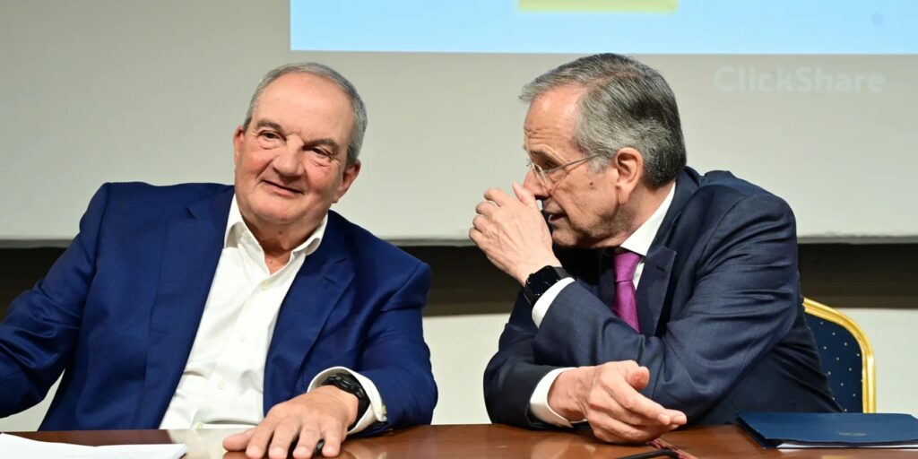 Τυφλή αντιπολίτευση από τον Σαμαρά, σκληρή κριτική από Καραμανλή – Ολα όσα είπαν οι δύο πρώην 