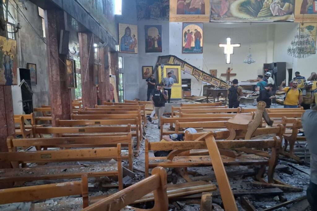 Συρία: Τρομοκρατική επίθεση σε ελληνορθόδοξη εκκλησία στη Δαμασκό – Τουλάχιστον 20 νεκροί [Βίν