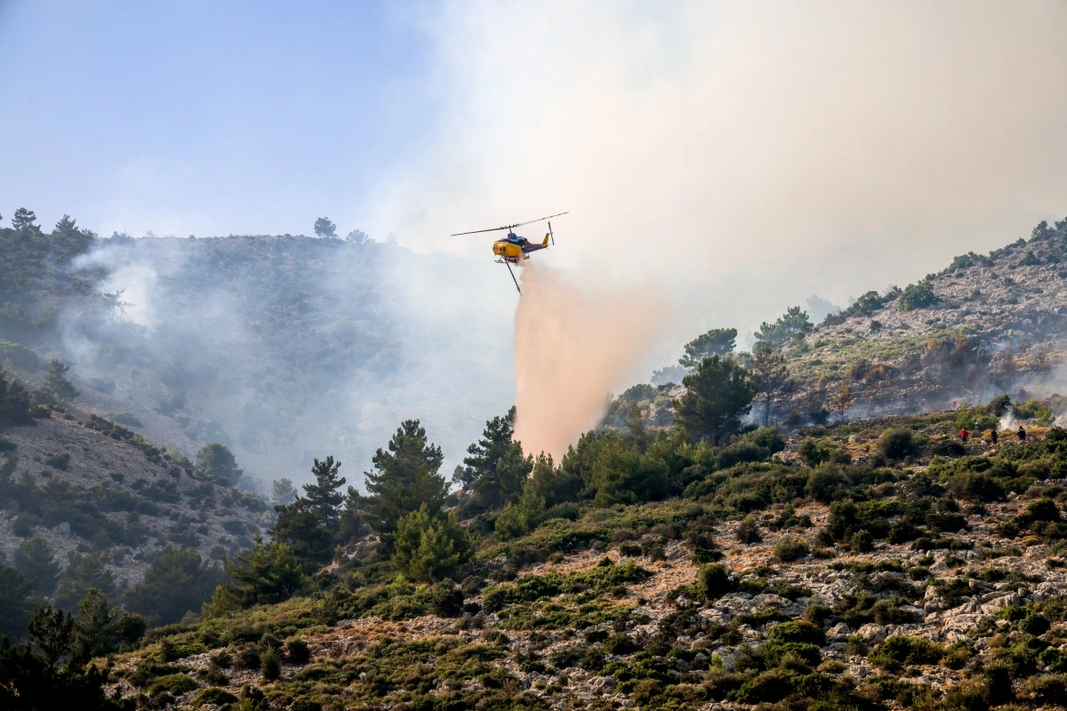 Φωτιά στη Χίο