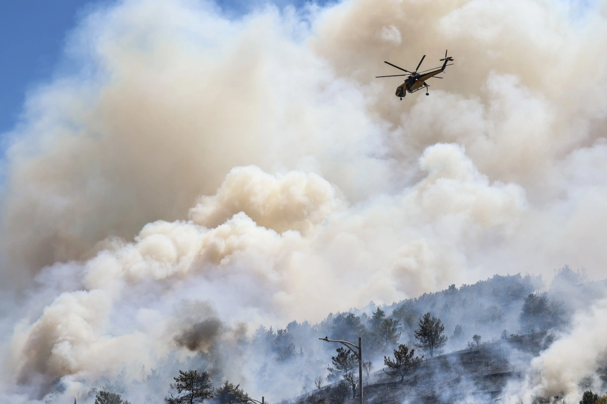 Φωτιά στη Χίο