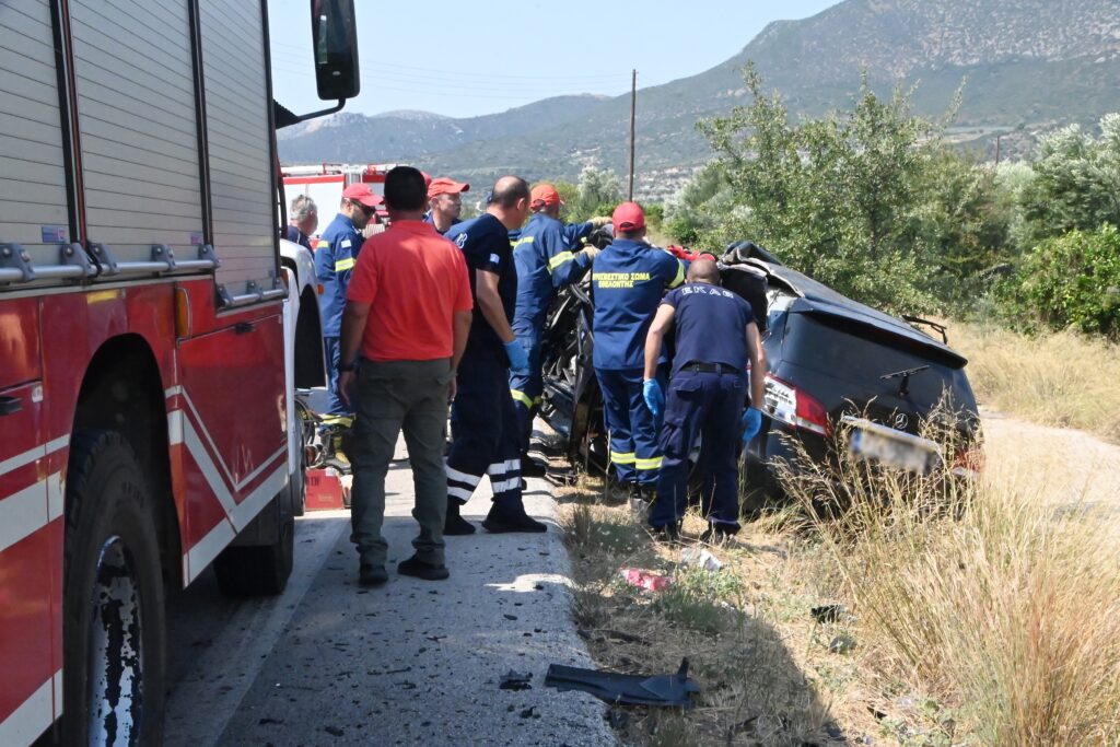 Τροχαίο στην Αργολίδα: Πώς έγινε η θανατηφόρα σύγκρουση – Νεκροί και οι τρεις επιβαίνοντες στο
