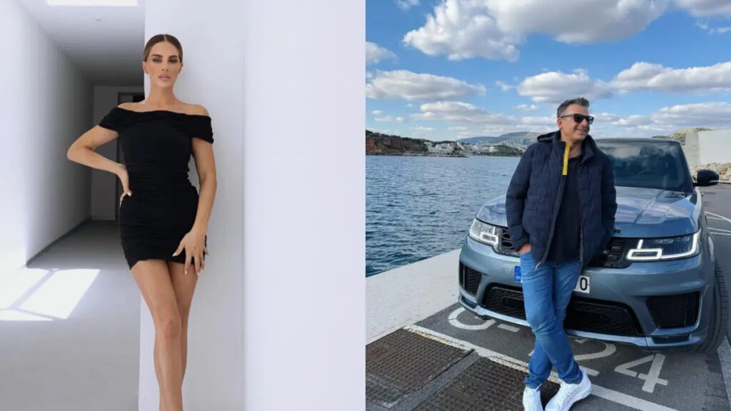 Γιώργος Λιάγκας – Μαρία Αντωνά: Μαζί στη βάφτιση του γιου της Πετρογιάννη στην Τήνο (Φωτογραφίες)