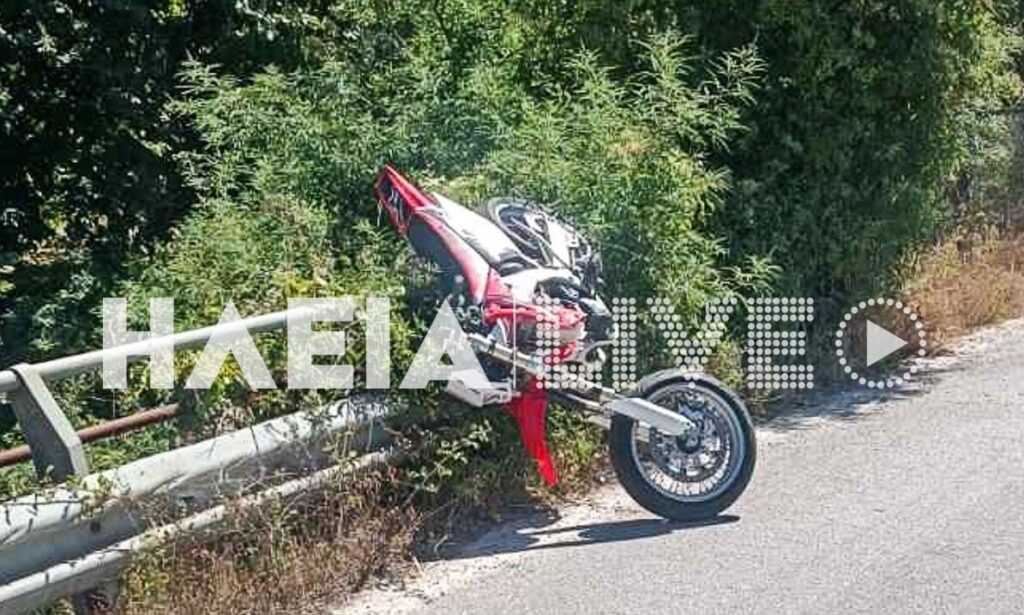 Αρχαία Ολυμπία: Τροχαίο ατύχημα μετά από σύγκρουση μηχανής με ταξί – Ένας τραυματίας