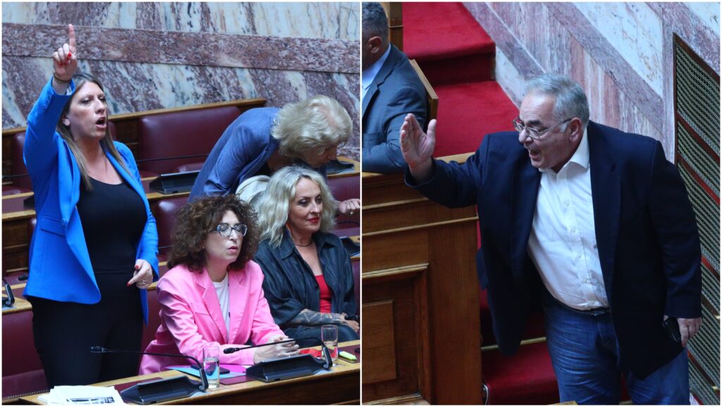 Χαμός στη Βουλή: Έξαλλος με την Κωνσταντοπούλου ο Λαμπρούλης – Διέκοψε τη συνεδρίαση στη Βουλή