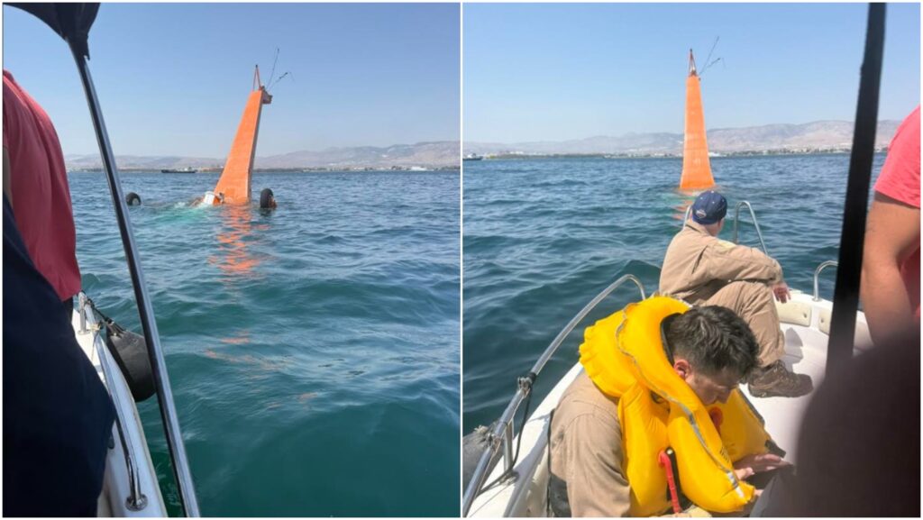Αναγκαστική προσθαλάσσωση πυροσβεστικού ελικοπτέρου στην Ελευσίνα: Οι πρώτες στιγμές και η περισυλλο