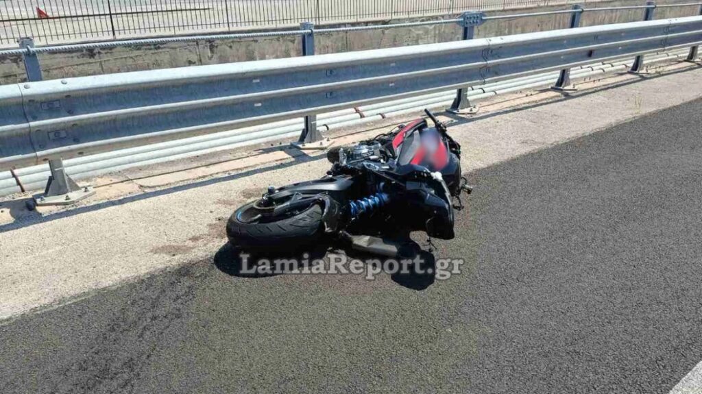 Θανατηφόρο τροχαίο στην Αθηνών – Λαμίας: Νεκρός οδηγός μηχανής