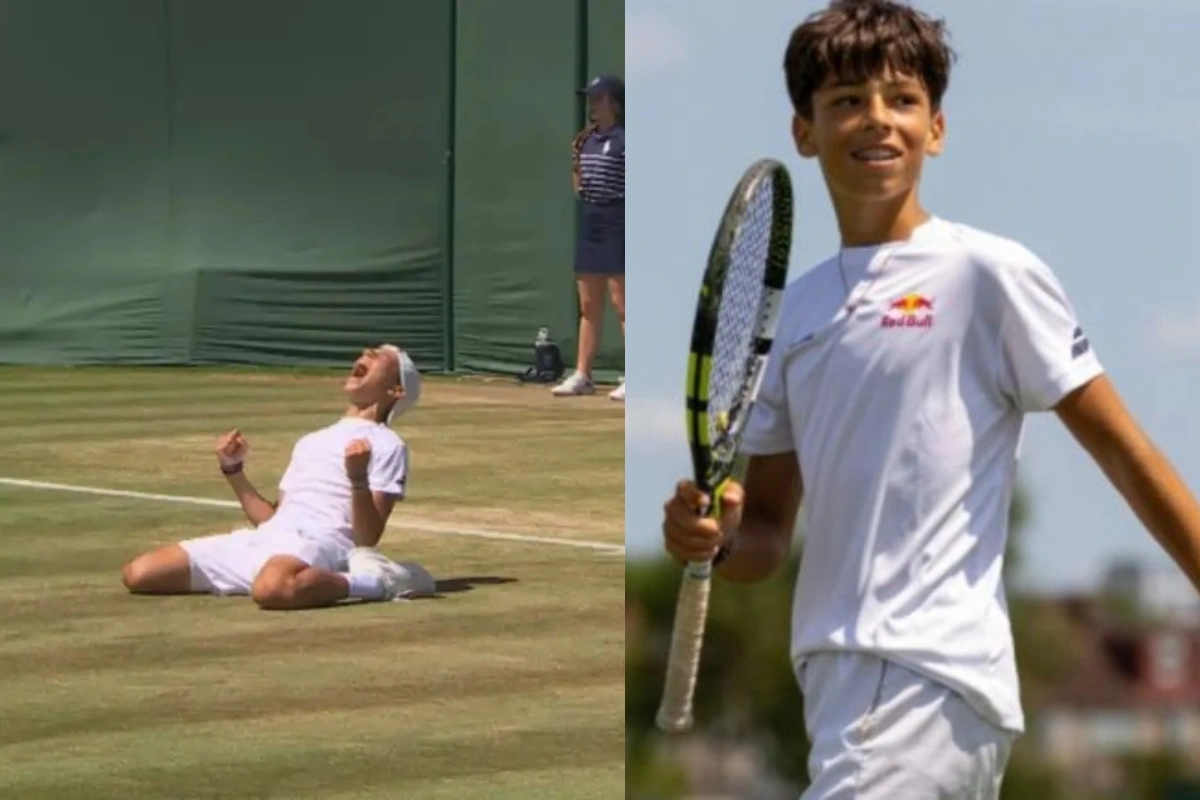 Τρελαίνει την Ευρώπη ο 13χρονος Παγώνης - Προκρίθηκε στον τελικό του Γουίμπλεντον U14