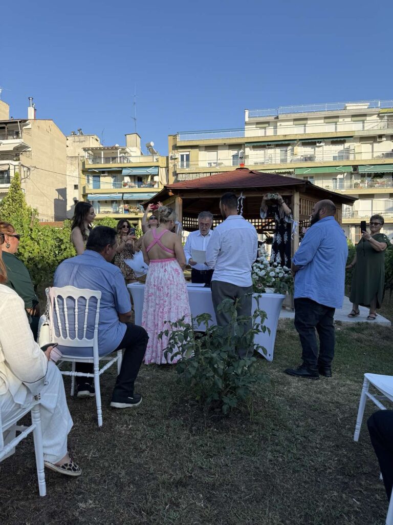 Θεσσαλονίκη: Ο πρώτος πολιτικός γάμος στον αστικό αμπελώνα