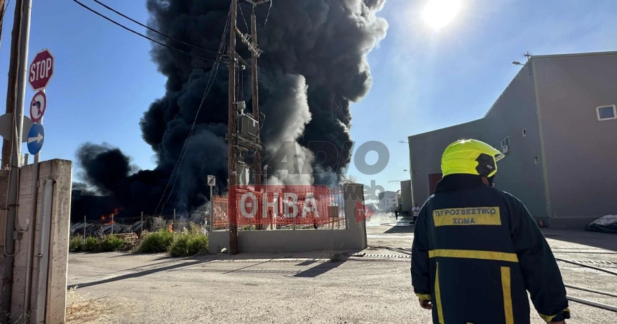 Φωτιά στη Ριτσώνα: «Θα χρειαστούν πολλές ώρες για την κατάσβεση», λέει η Πυροσβεστική